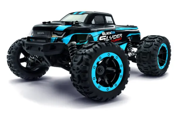 Blackzon Slyder Mt Turbo 1/16 4wd 2s Brushless - Blue – RC Buggy – view 3