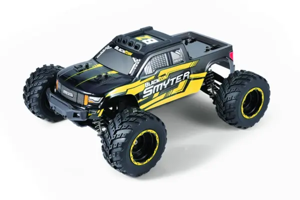 Blackzon Smyter Mt 1/12 4wd Electric Monster Truck - Yellow – RC Buggy – view 2