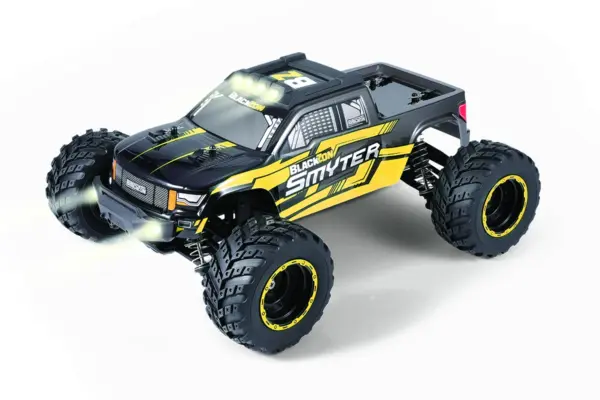 Blackzon Smyter Mt 1/12 4wd Electric Monster Truck - Yellow – RC Buggy – view 3