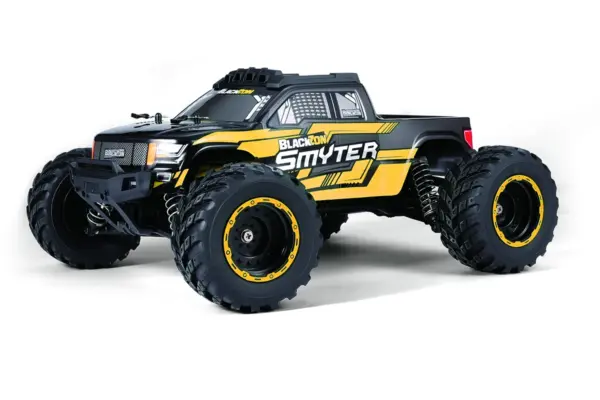 Blackzon Smyter Mt 1/12 4wd Electric Monster Truck - Yellow – RC Buggy – view 4
