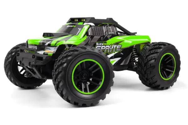 Blackzon Spryte Mt 1/20 4wd Electric Monster Truck - Green – RC Buggy – view 4