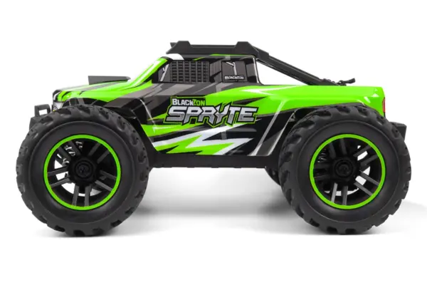 Blackzon Spryte Mt 1/20 4wd Electric Monster Truck - Green – RC Buggy – view 6