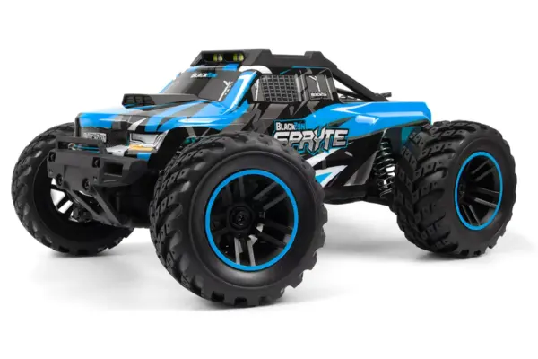 Blackzon Spryte Mt 1/20 4wd Electric Monster Truck - Blue – RC Buggy – view 4