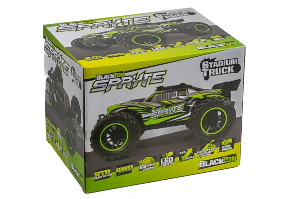 Blackzon Spryte St 1/20 4wd Electric Stadium Truck - Green – RC Buggy – view 5