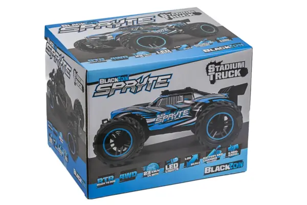 Blackzon Spryte St 1/20 4wd Electric Stadium Truck - Blue – RC Buggy – view 5