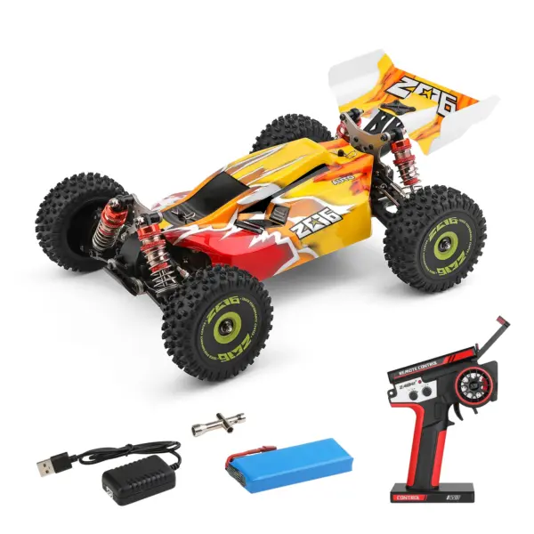WLtoys 144010 1/14 Scale 4WD Brushless RC Car – RC Buggy – view 3