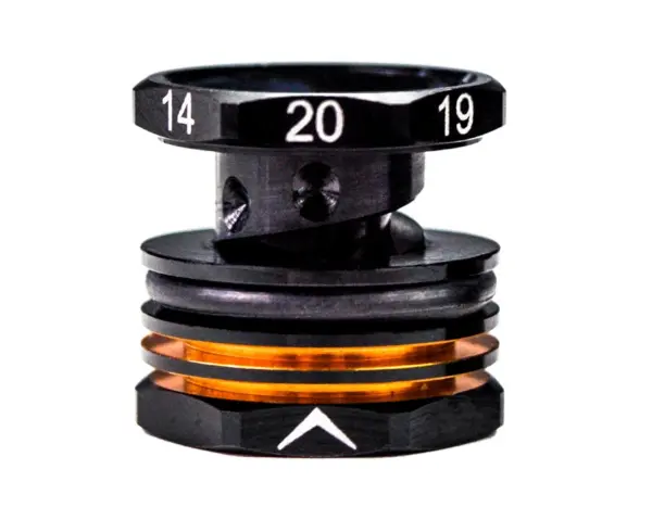 14-20mm Adjustable Ride Height Gauge Black Golden – view 2