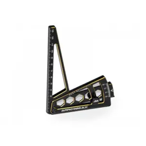Ultra Camber Gaurge for 1/8th Black Golden