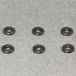 AMR Gun Metal Anodized Washer 3x7x1mm (6)