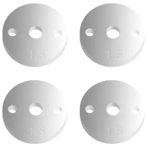 Associated Ft 12mm Pistons V2 2 X 1.5MM Flat (Screw Mount)