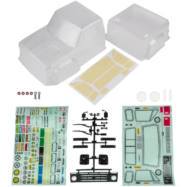 Element Rc Sendero Body Set, Clear