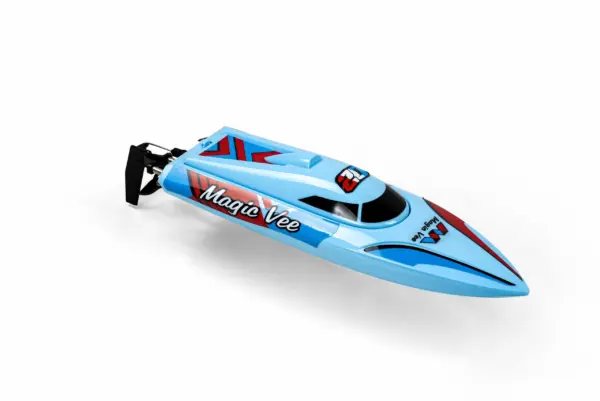 Joysway Magic Vee V6 Electric Abs 270mm Brushed 2.4g RTR Boat – RC Speed Boat – view 3
