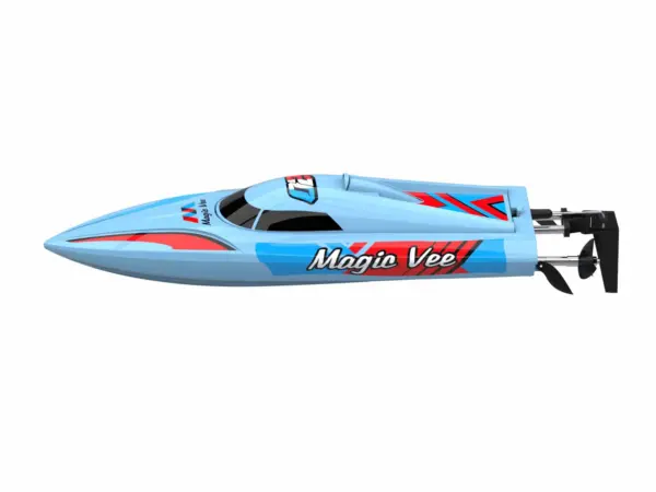 Joysway Magic Vee V6 Electric Abs 270mm Brushed 2.4g RTR Boat – RC Speed Boat – view 18