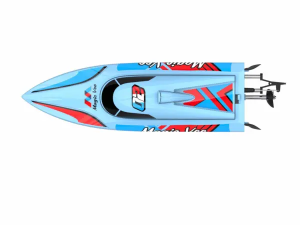 Joysway Magic Vee V6 Electric Abs 270mm Brushed 2.4g RTR Boat – RC Speed Boat – view 19