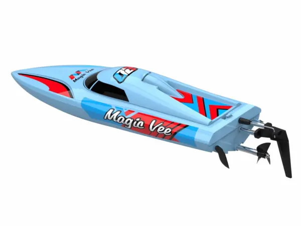 Joysway Magic Vee V6 Electric Abs 270mm Brushed 2.4g RTR Boat – RC Speed Boat – view 20