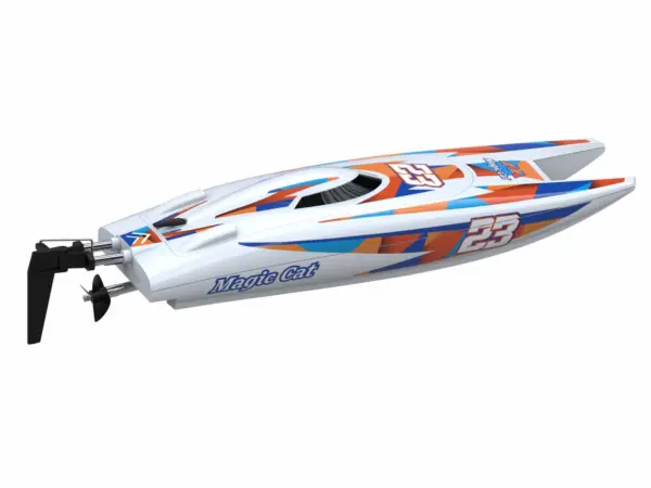Joysway Magic Cat V6 Electric Abs 265mm Brushed 2.4g RTR Boat – RC Speed Boat – view 14
