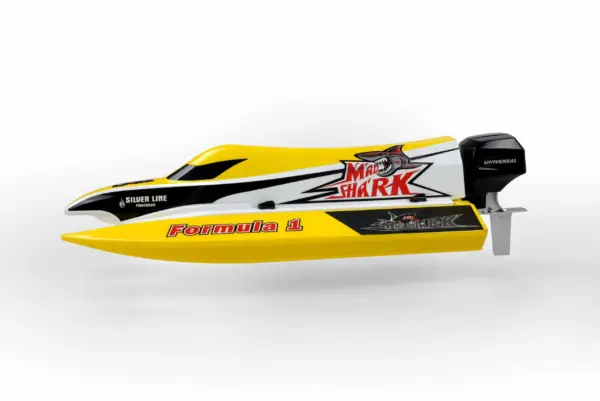 Joysway Mad Shark V3 F1 Electric Abs 443mm Brushed 2.4g RTR Boat – RC Speed Boat – view 3