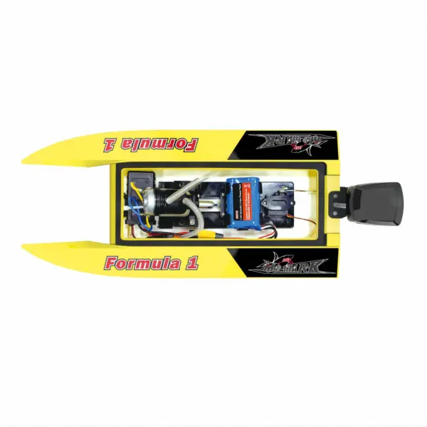 Joysway Mad Shark V3 F1 Electric Abs 443mm Brushed 2.4g RTR Boat – RC Speed Boat – view 19
