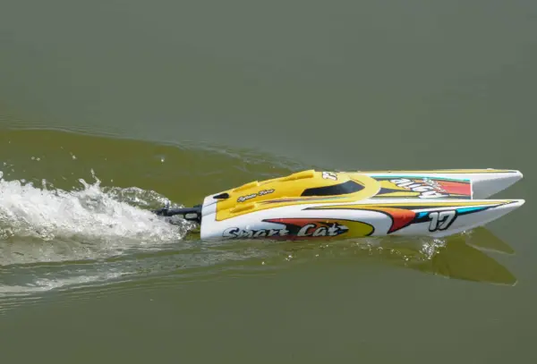Joysway Smart Cat Electric Abs 420mm Brushed 2.4g RTR Boat – RC Speed Boat – view 9