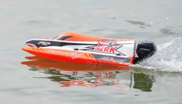 Joysway Mad Shark V2 F1 Brushless Electric Abs 443mm 2.4g Artr Boat – RC Speed Boat – view 8