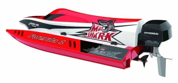 Joysway Mad Shark V2 F1 Brushless Electric Abs 443mm 2.4g Artr Boat – RC Speed Boat – view 10