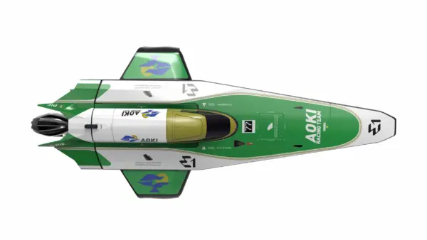 Joysway E1 Racebird 1:14 545mm RTR Hydrofoil Boat Team Aoki – RC Speed Boat – view 8
