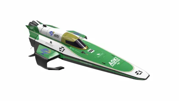 Joysway E1 Racebird 1:14 545mm RTR Hydrofoil Boat Team Aoki – RC Speed Boat – view 9
