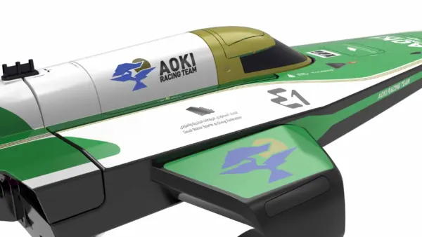 Joysway E1 Racebird 1:14 545mm RTR Hydrofoil Boat Team Aoki – RC Speed Boat – view 11