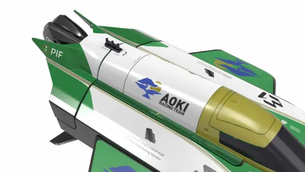 Joysway E1 Racebird 1:14 545mm RTR Hydrofoil Boat Team Aoki – RC Speed Boat – view 12