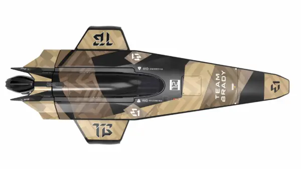 Joysway E1 Racebird 1:14 545mm RTR Hydrofoil Boat Team Brady – RC Speed Boat