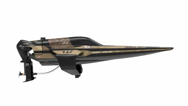 Joysway E1 Racebird 1:14 545mm RTR Hydrofoil Boat Team Brady – RC Speed Boat – view 2