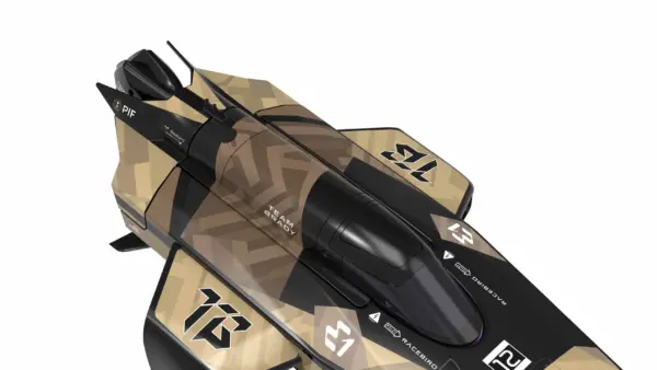 Joysway E1 Racebird 1:14 545mm RTR Hydrofoil Boat Team Brady – RC Speed Boat – view 11