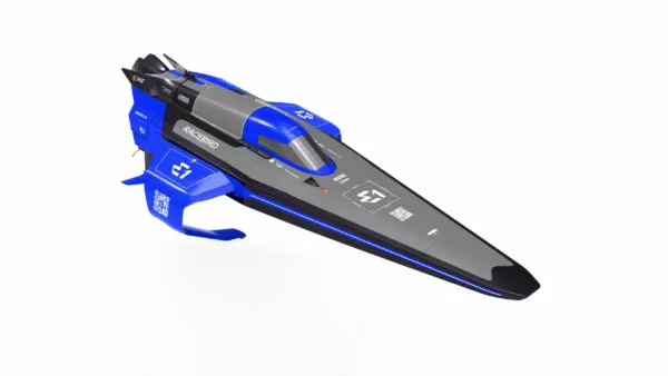 Joysway E1 Racebird 1:14 545mm RTR Hydrofoil Boat Blue – RC Speed Boat – view 19