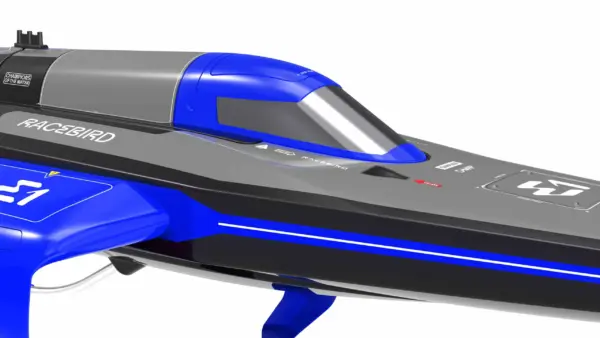 Joysway E1 Racebird 1:14 545mm RTR Hydrofoil Boat Blue – RC Speed Boat – view 20
