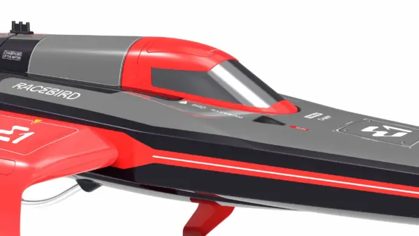 Joysway E1 Racebird 1:14 545mm RTR Hydrofoil Boat Coral – RC Speed Boat – view 5