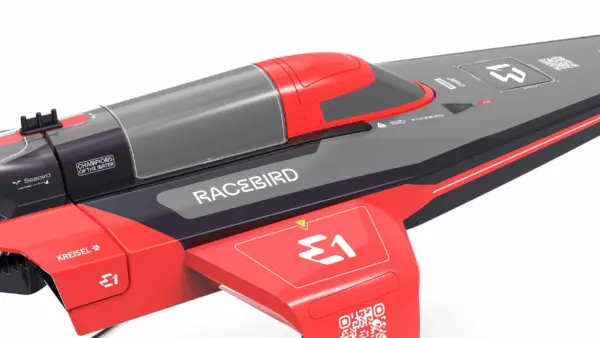 Joysway E1 Racebird 1:14 545mm RTR Hydrofoil Boat Coral – RC Speed Boat – view 6