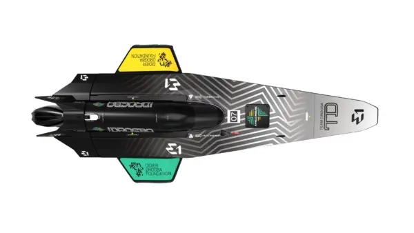 Joysway E1 Racebird 1:14 545mm RTR Hydrofoil Boat Team Drogba – RC Speed Boat – view 10