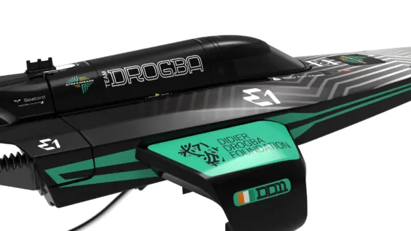 Joysway E1 Racebird 1:14 545mm RTR Hydrofoil Boat Team Drogba – RC Speed Boat – view 13