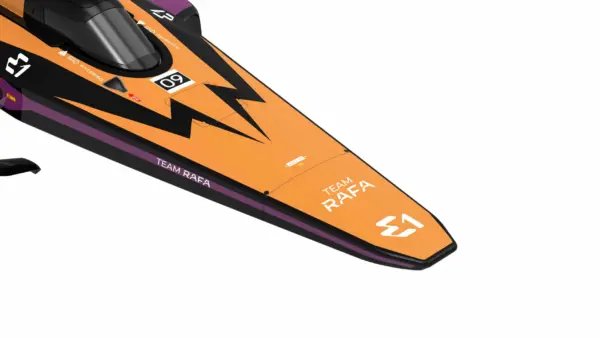 Joysway E1 Racebird 1:14 545mm RTR Hydrofoil Boat Team Rafa – RC Speed Boat – view 14