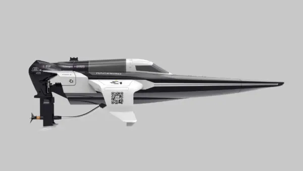 Joysway E1 Racebird 1:14 545mm RTR Hydrofoil Boat White – RC Speed Boat