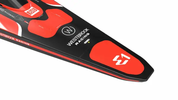 Joysway E1 Racebird 1:14 545mm RTR Hydrofoil Boat Team Westbrook – RC Speed Boat – view 4