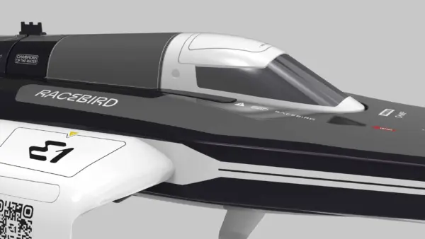 Joysway E1 Racebird 1:14 545mm RTR Hydrofoil Boat White – RC Speed Boat – view 19
