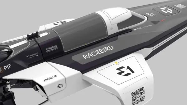 Joysway E1 Racebird 1:14 545mm RTR Hydrofoil Boat White – RC Speed Boat – view 20