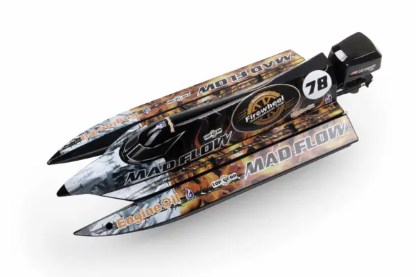 Joysway Mad Flow V3 Brushless F1 Electric Abs 590mm 2.4g Artr Boat – RC Speed Boat – view 3