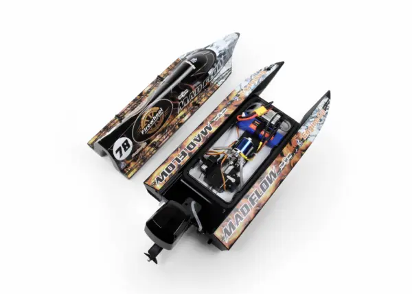 Joysway Mad Flow V3 Brushless F1 Electric Abs 590mm 2.4g Artr Boat – RC Speed Boat – view 14