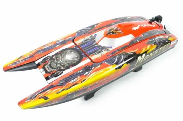Joysway Monster Brushless Catamaran Elec Abs 570mm 2.4g Artr Boat – RC Speed Boat