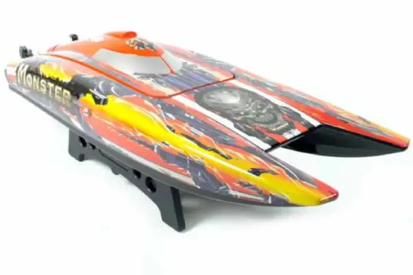 Joysway Monster Brushless Catamaran Elec Abs 570mm 2.4g Artr Boat – RC Speed Boat – view 2