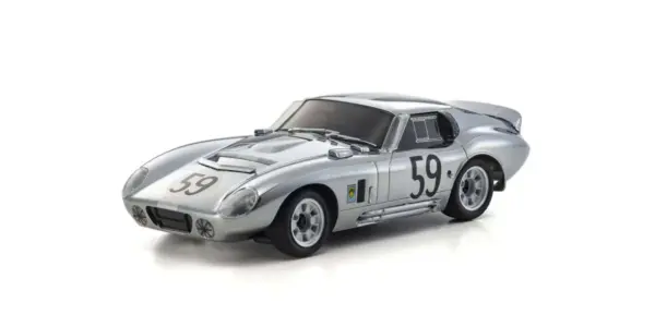 Kyosho First Mini-Z 1:28 Shelby Cobra Daytona Chrome – RC Car – view 3