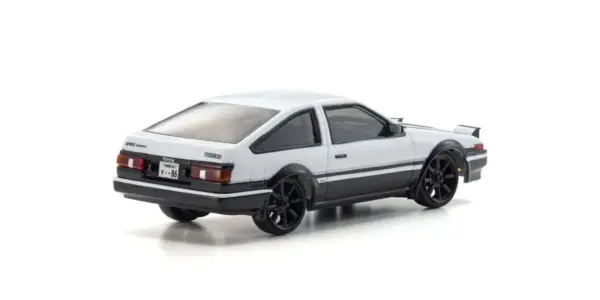 Kyosho First Mini-Z 1:28 Toyota Sprinter Trueno AE86 WH/BK – RC Car – view 3