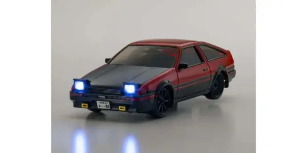 Kyosho First Mini-Z 1:28 Toyota Sprinter Trueno AE86 RD/BK – RC Car – view 6